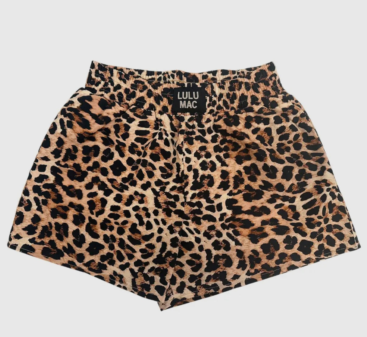 Lulu Mac Leopard Boxer Shorts