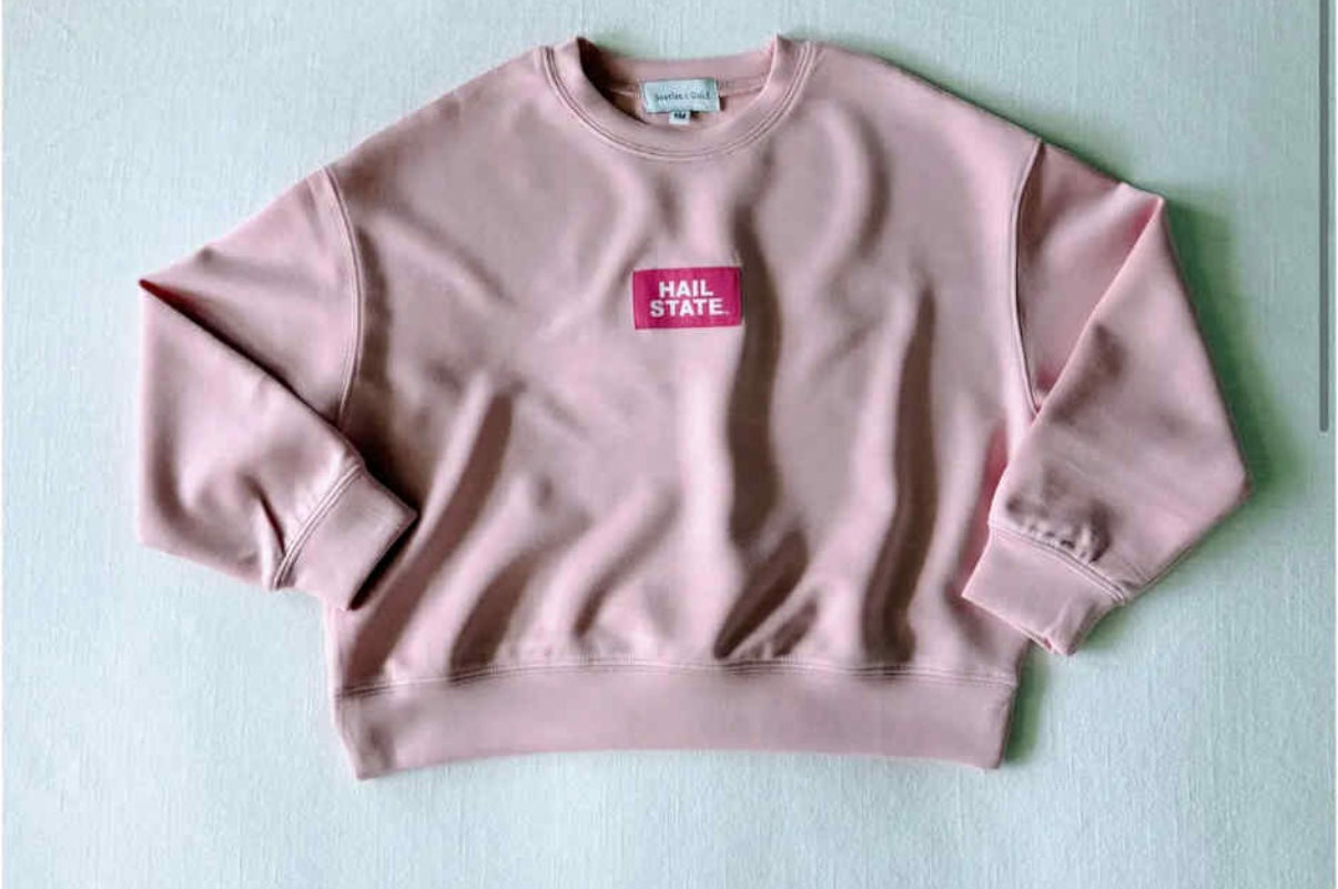 Pink Hail State Top