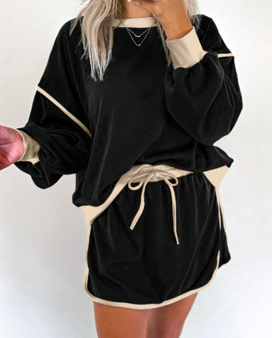 Black/Ivory Set