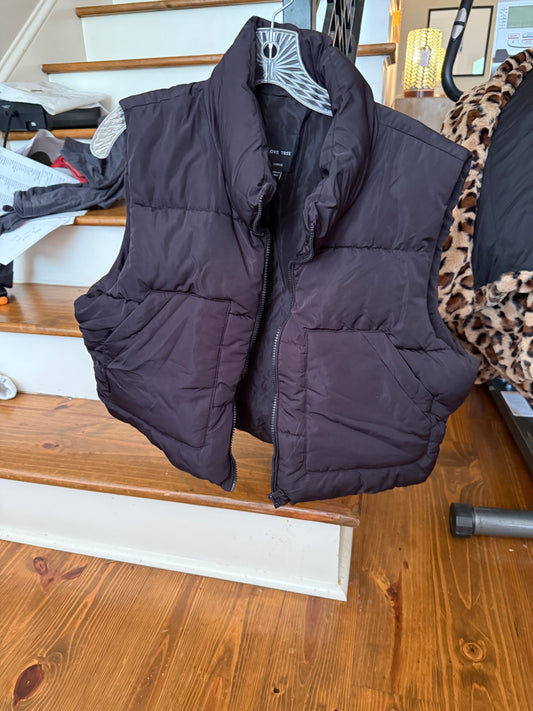 Black Puffer vest