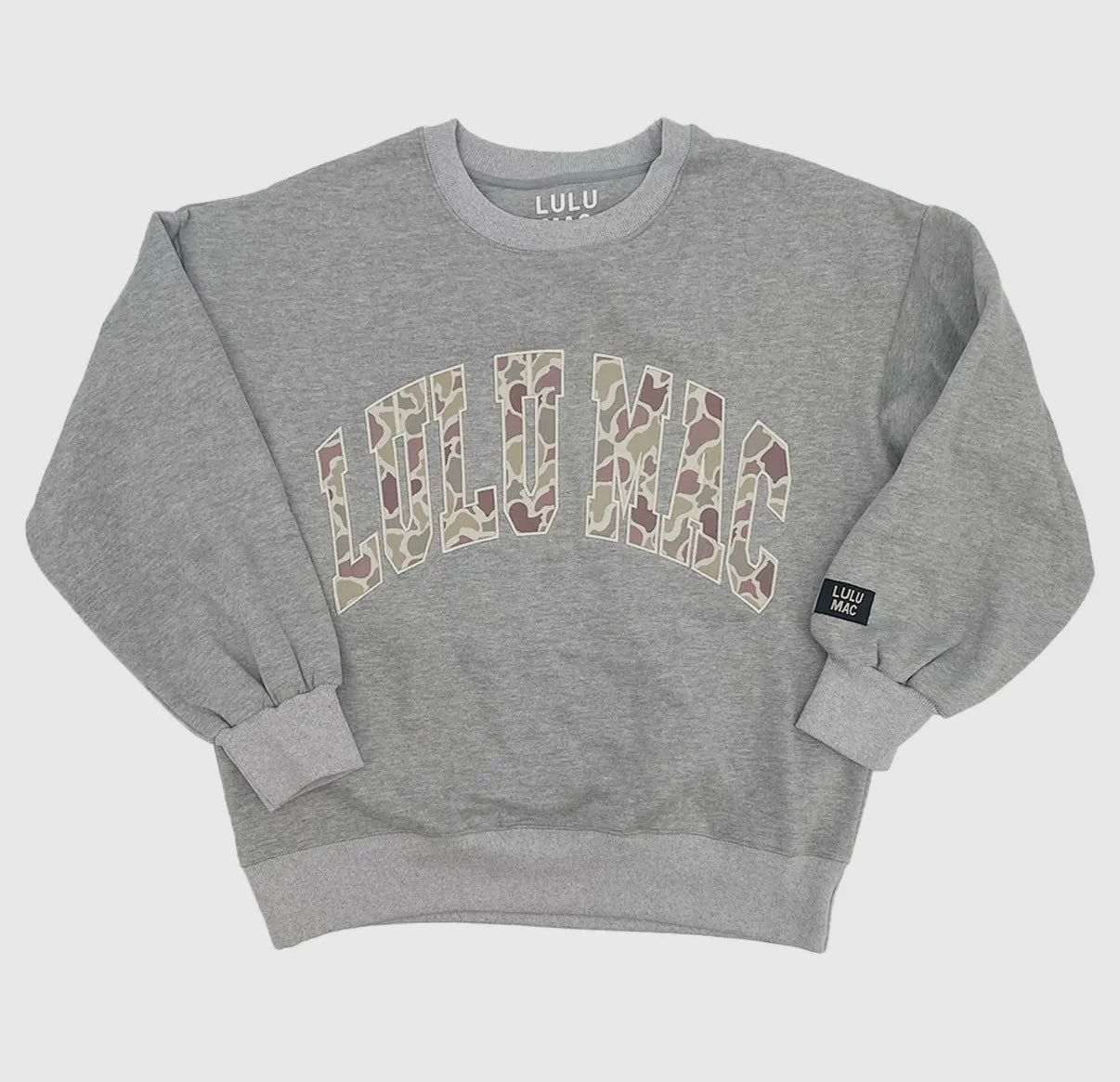 Grey Lulu Mac Sweatshirt