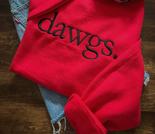Red Dawgs Embroidered Sweatshirt
