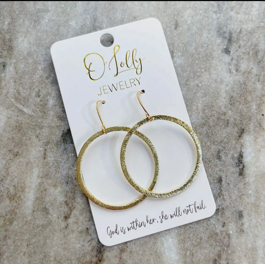 Gold Hoop earrings