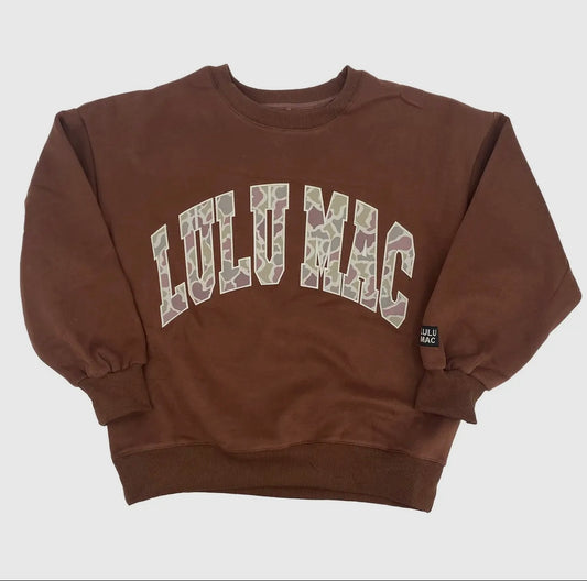 Brown Lulu Mac Sweatshirt