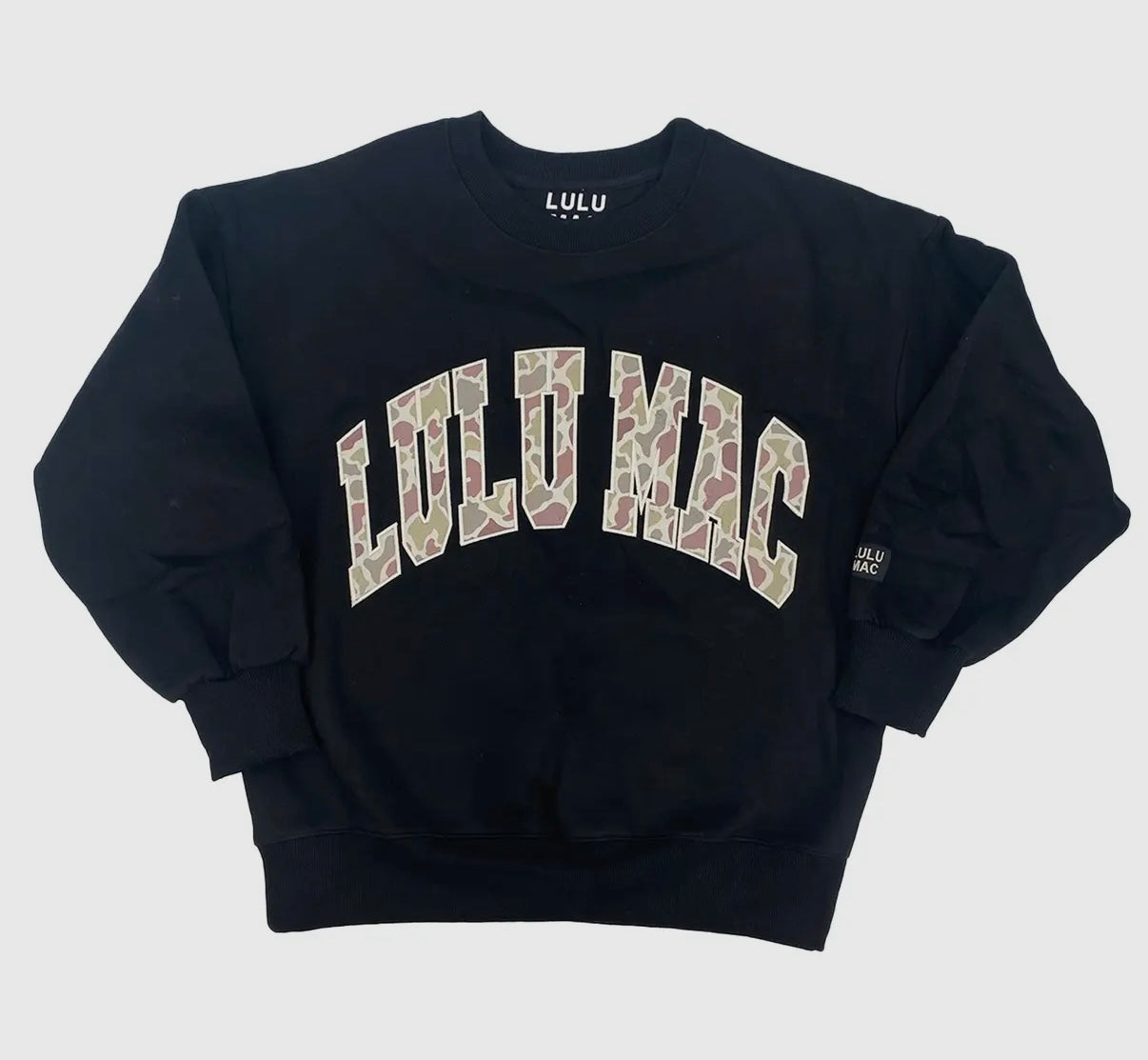 Lulu Mac Black Camo
